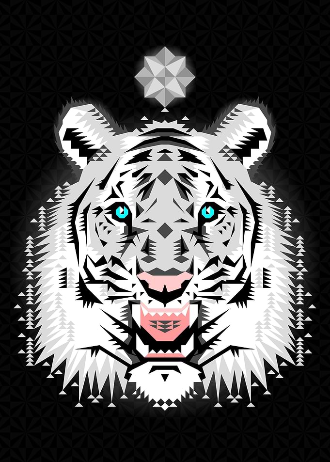 Geometric Tiger