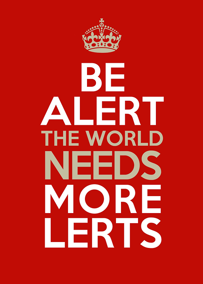 Be Alert!