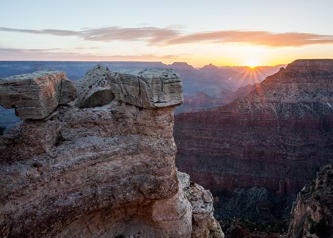 Sunrise at Grand Canyon
