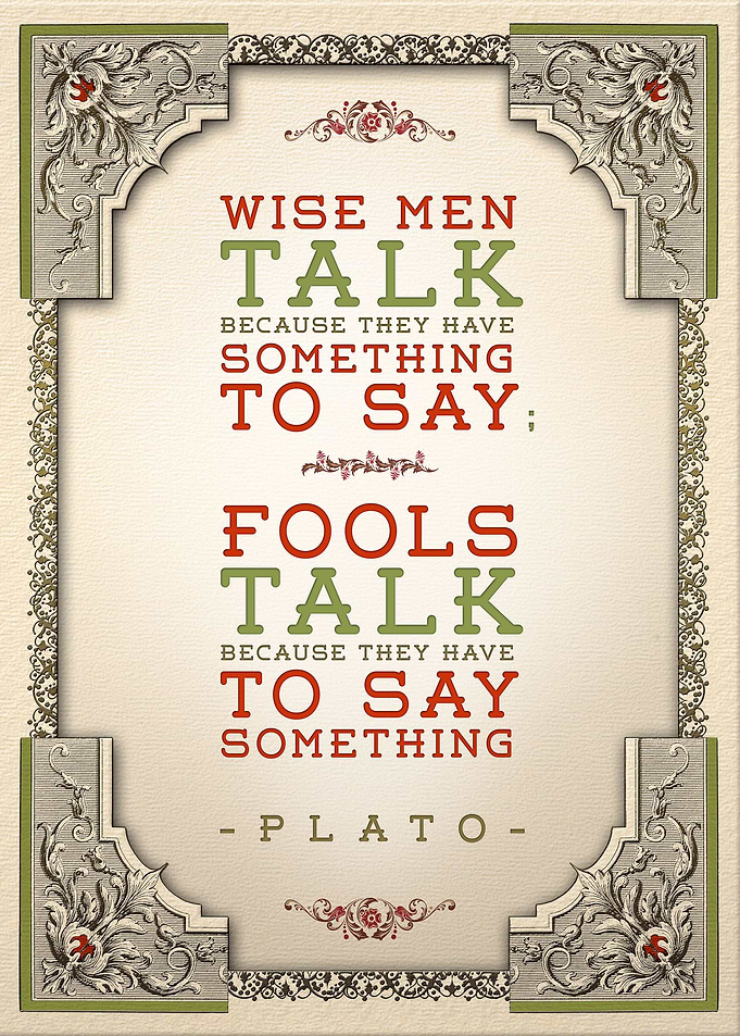 Plato on Talking