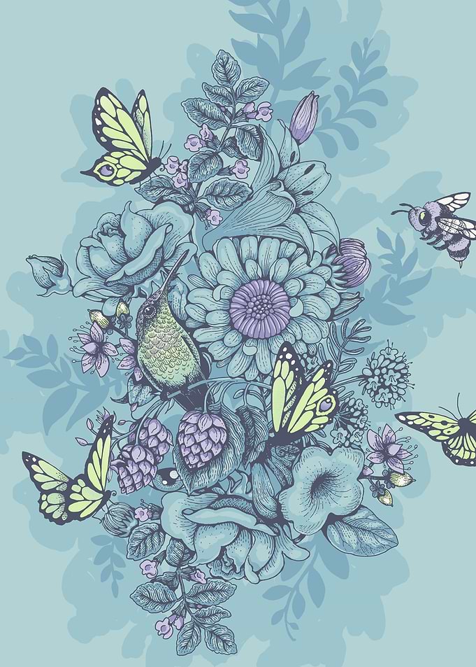 Beauty - in blue