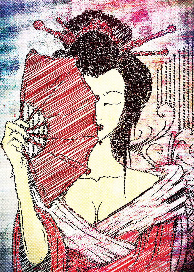 Enchanting Geisha - Oriental Art