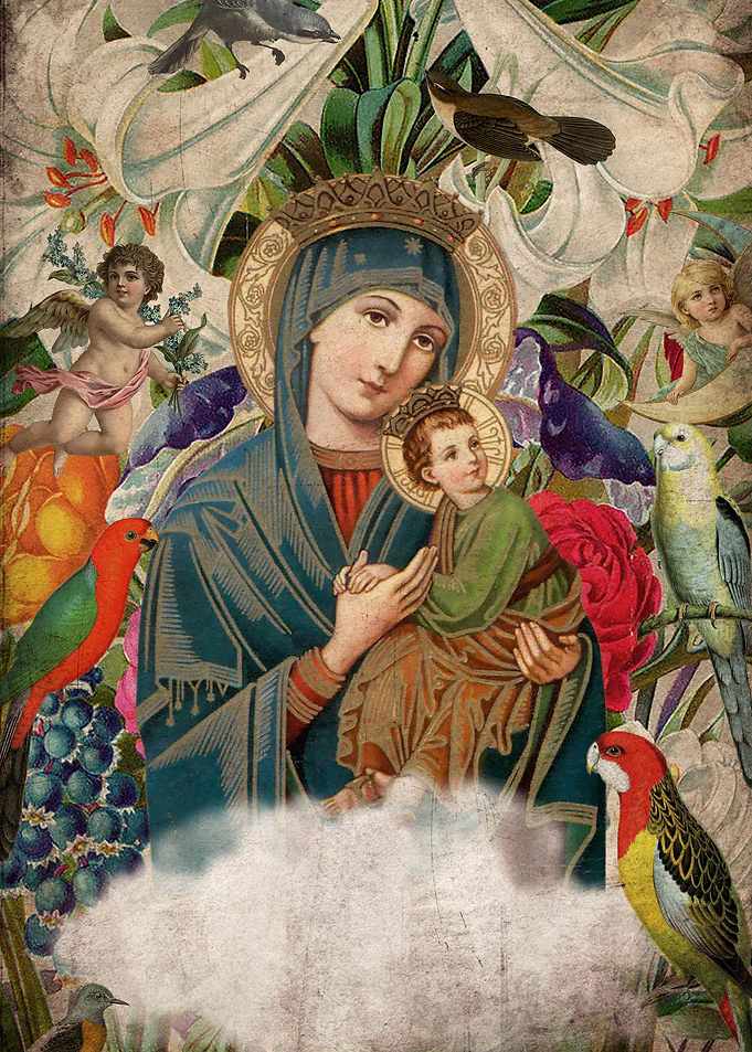 Saints Collection -- Madonna and Child
