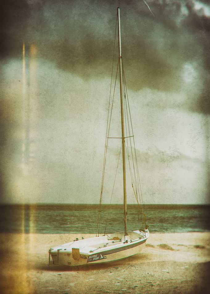the pic is made with ambrotype method