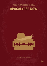 No006 My Apocalypse Now minimal movie poster During th ...