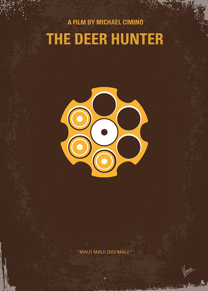 No019 My Deerhunter minimal movie poster An in-depth e ...