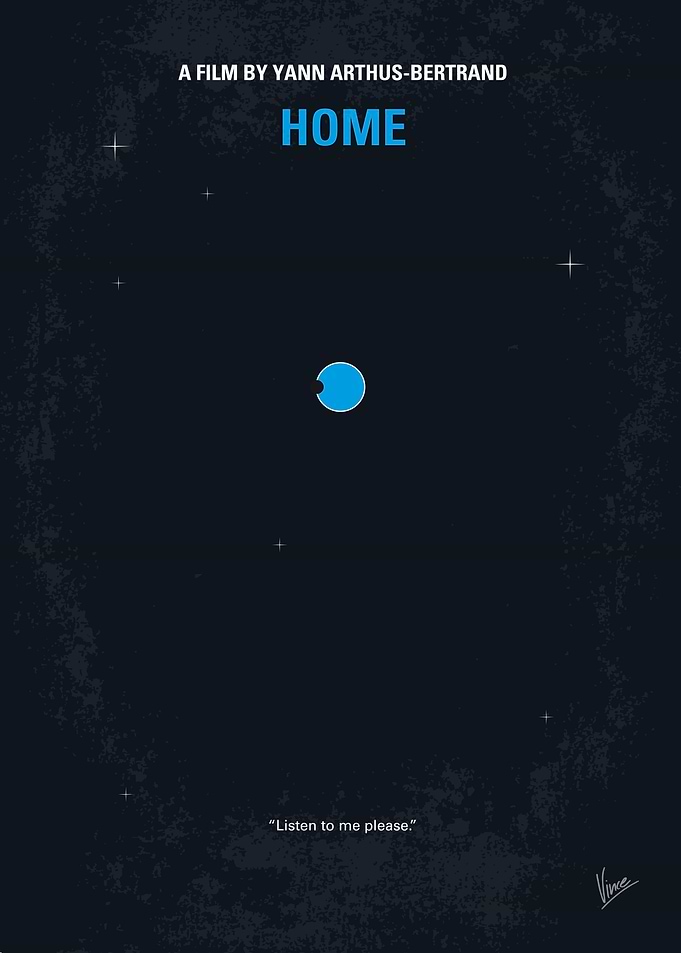 No037 My Home minimal movie poster With aerial footage ...