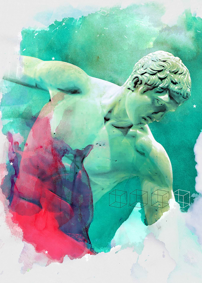 The Discobolus of Myron