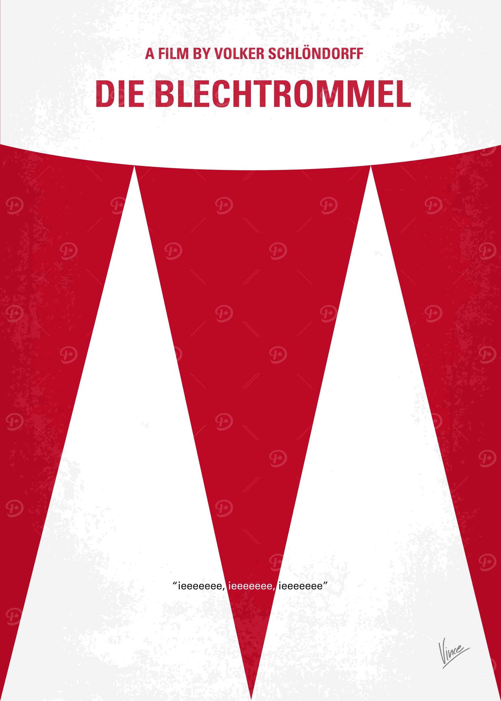 No022 My Die Blechtrommel minimal movie poster Danzig ...
