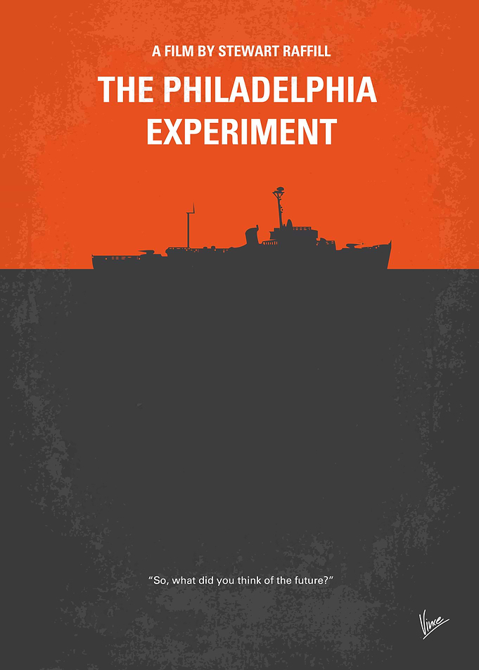 No126 My The Philadelphia Experiment minimal movie post ...