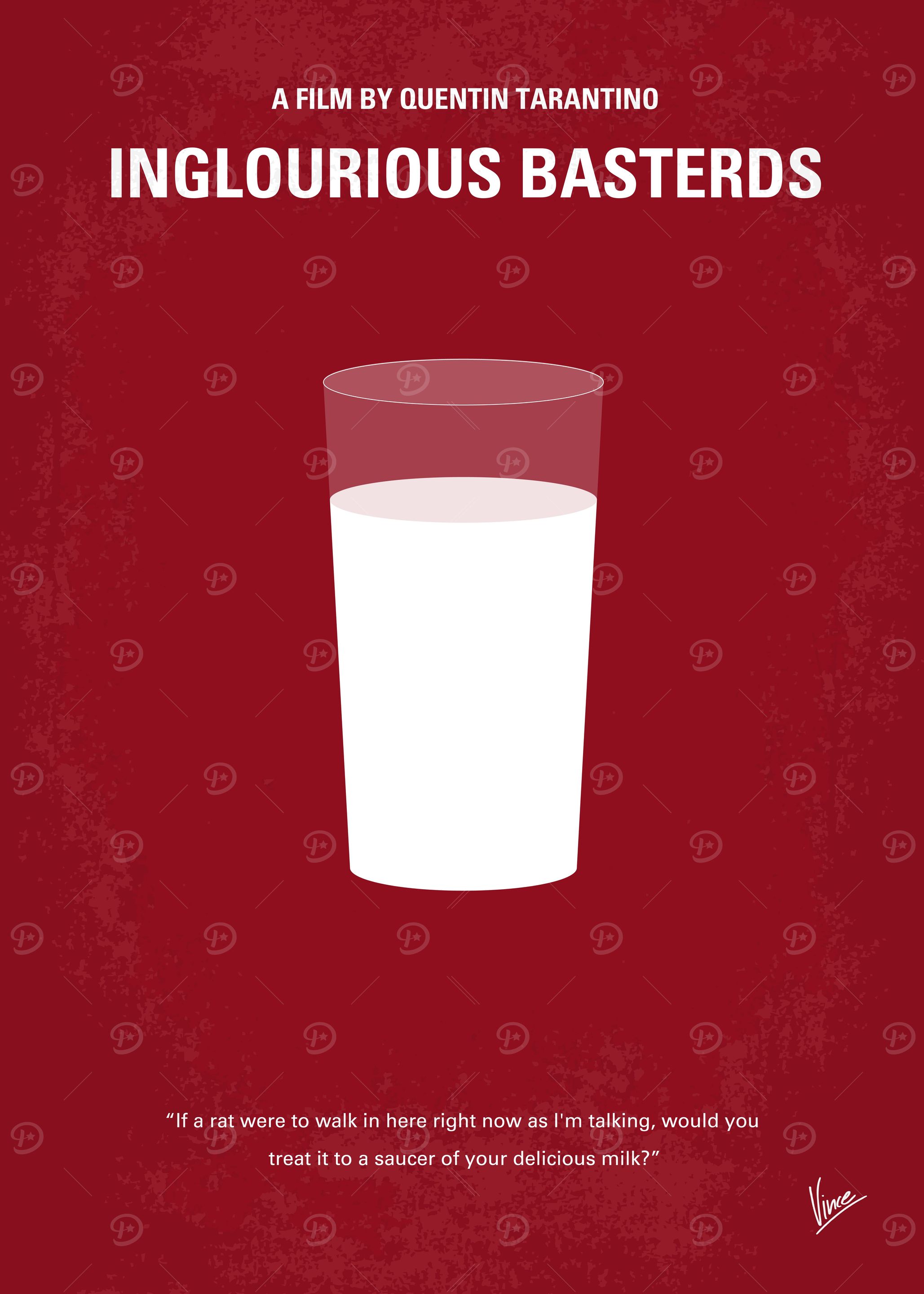 No138 My Inglourious Basterds minimal movie poster In ...