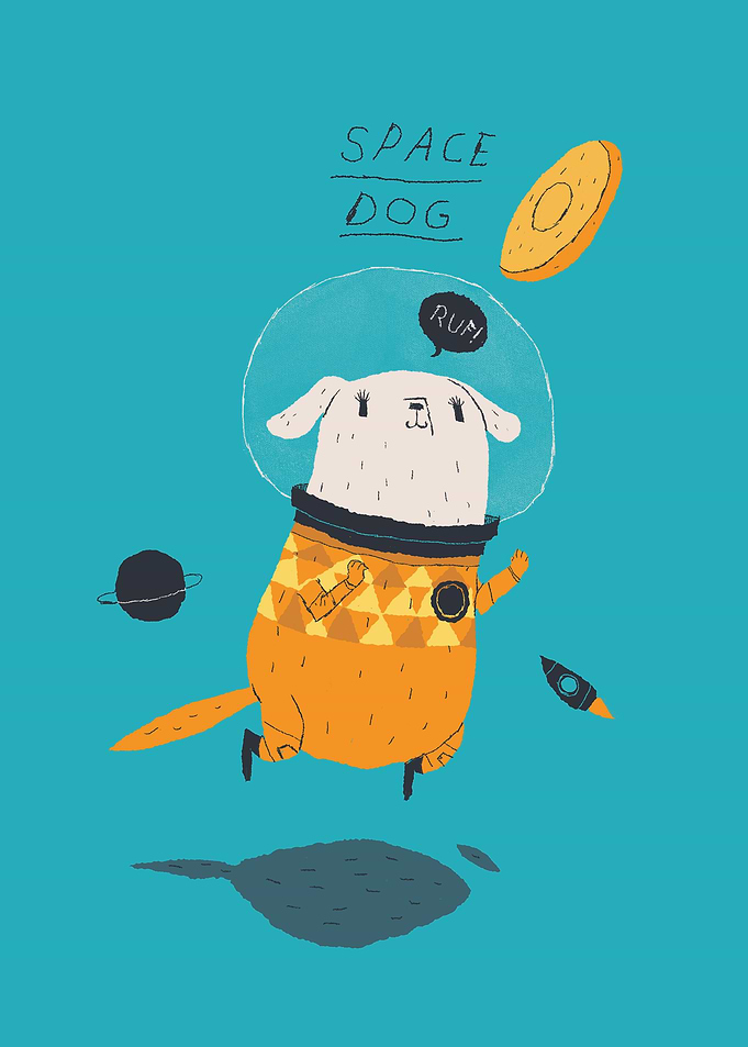 space dog