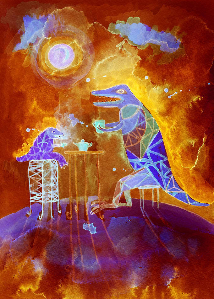 'Tea Time on Mars'