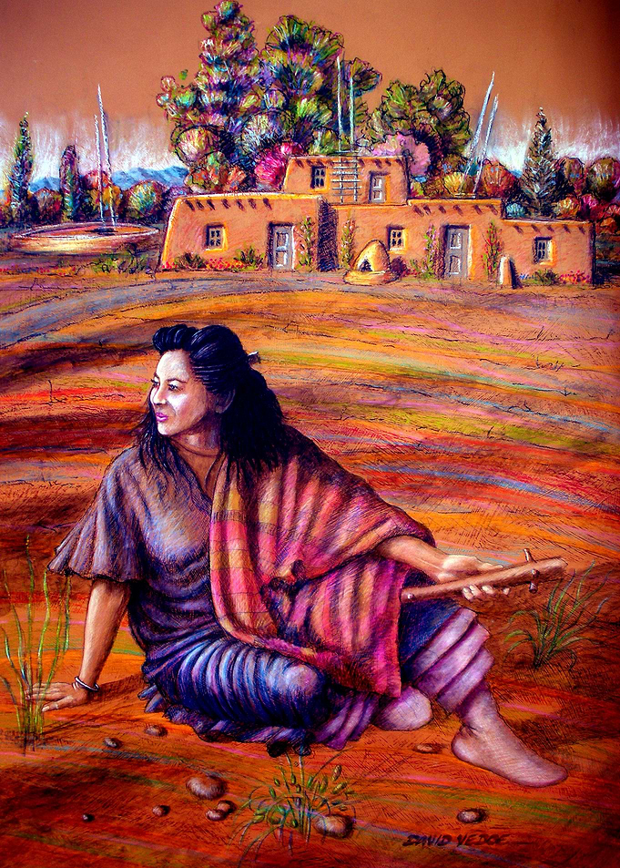 Pot Creek Vision - South of Taos, New Mexico USA Mixed ...