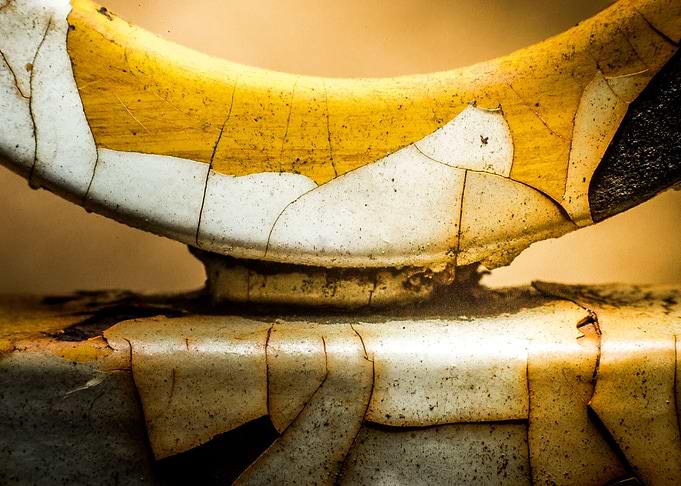 This is a very tight macro of a flower planter I have. ...