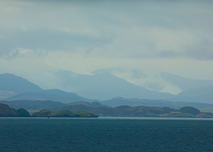 Leaving Stornoway by Boat