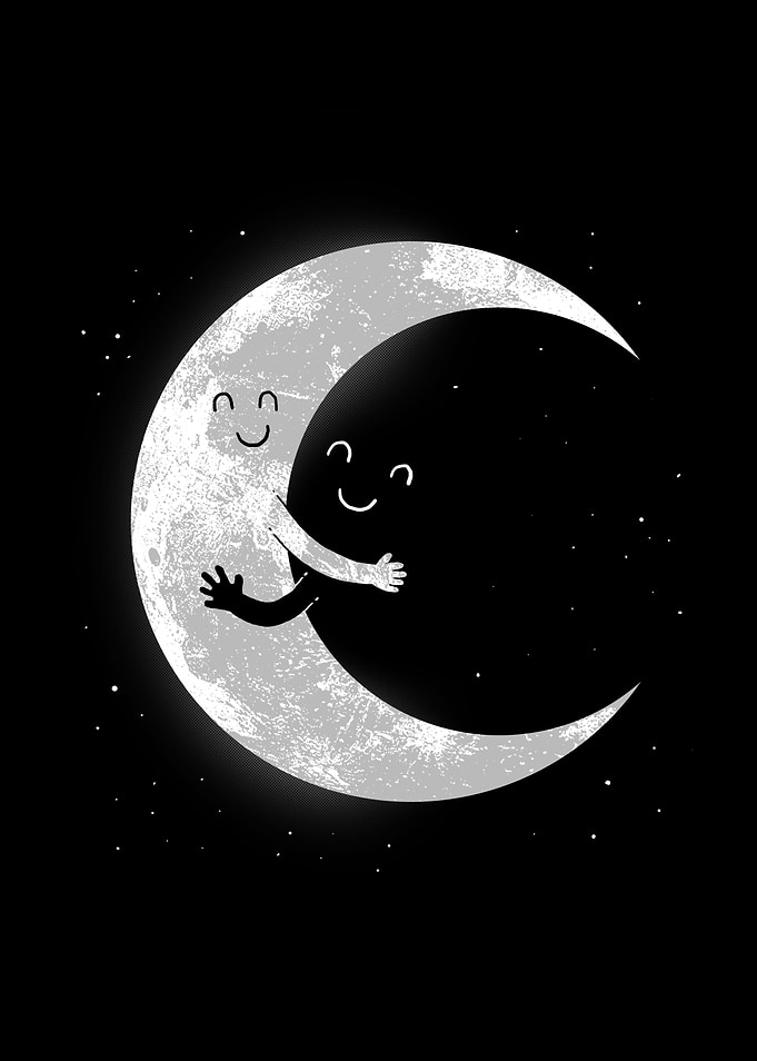Moon hug