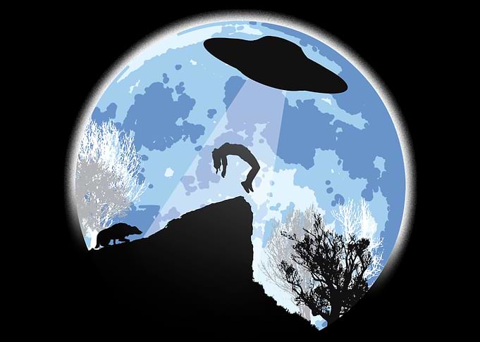 Alien Abduction! The Helpless Witness...