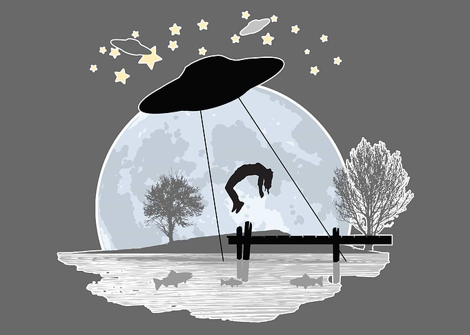 The Lake - Abduction of a girl by a ufo