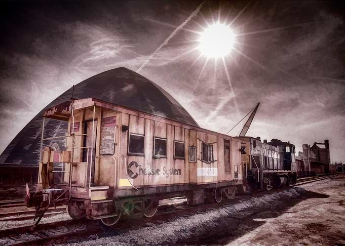 CSX and Caboose