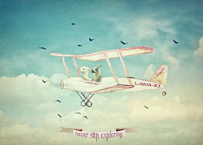 NEVER STOP EXPLORING THE SKY