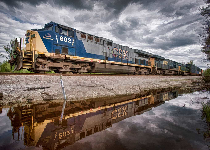 The Spirit of Maryland CSX Engine 602