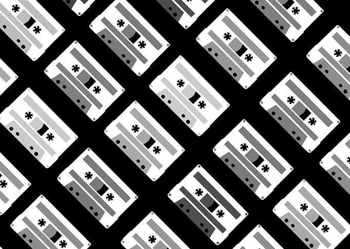 Black and White Tapes 45