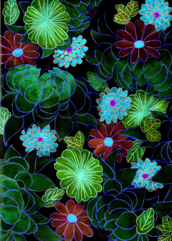 Oriental blossom (night version)