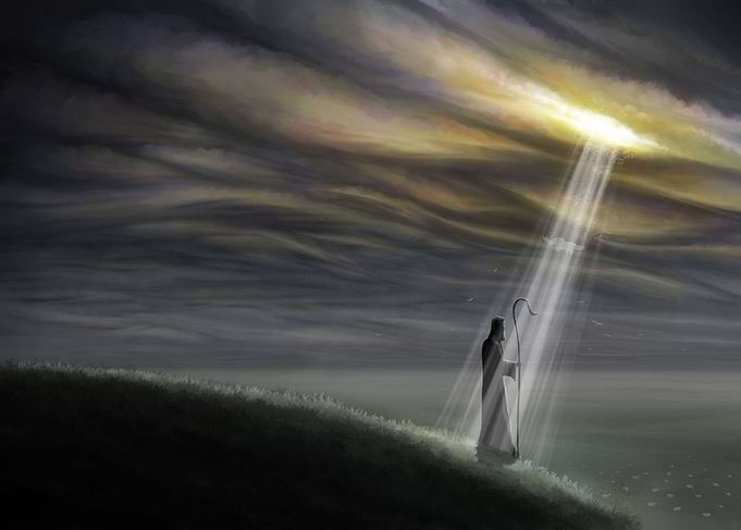 Shine through and unto me.