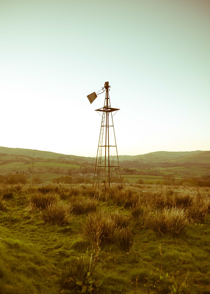 The old turbine