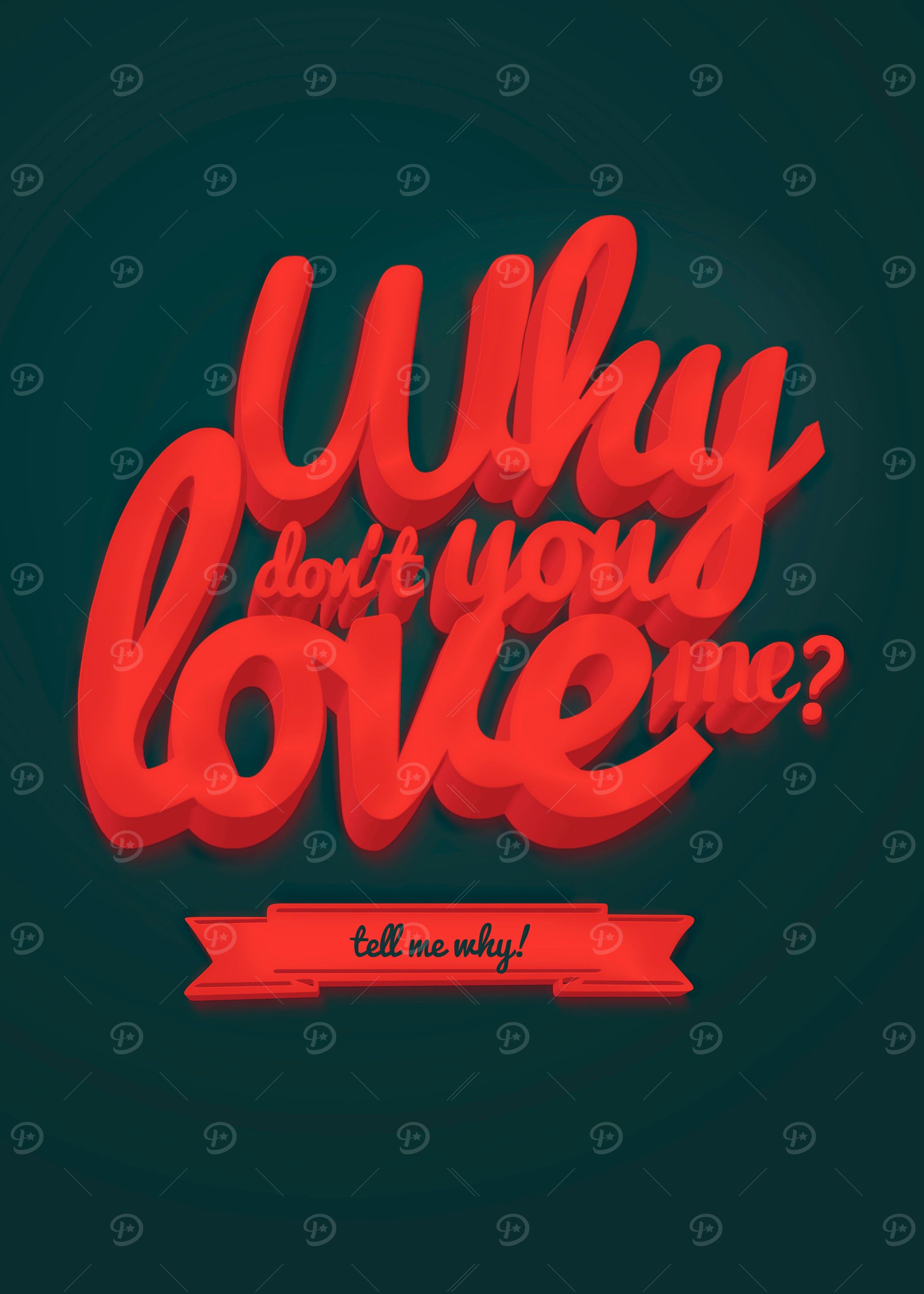 Tell me why!