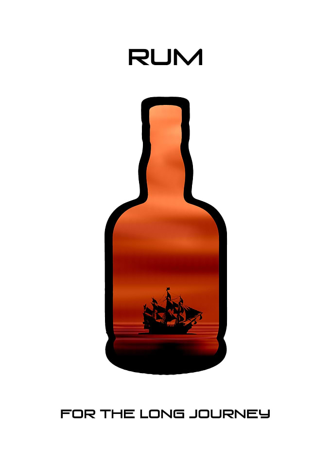 Rum, For The Long Journey (simply white)