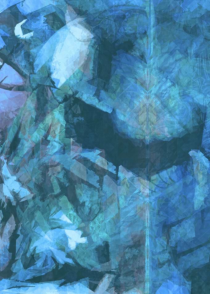 There are some spirits in my blue blurred memories.