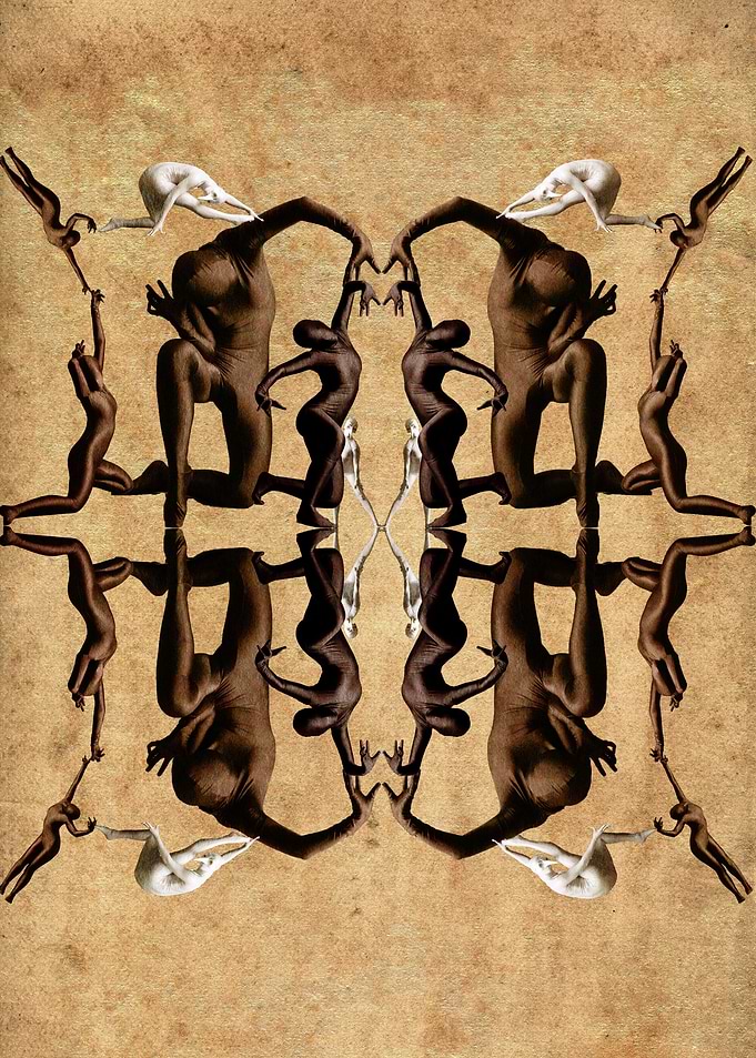Human Pattern (structure 5) stock image used: Marcus r ...