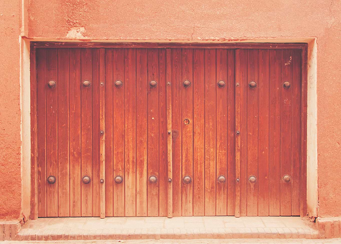 Abyaneh Door #1 Abyaneh is a village in Isfahan Provinc ...