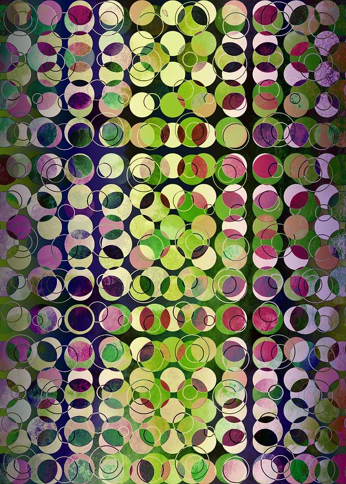 MELANGE OF CIRCLES V