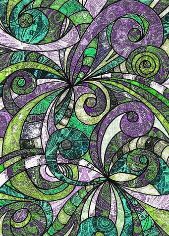 Drawing Floral Zentangle G207