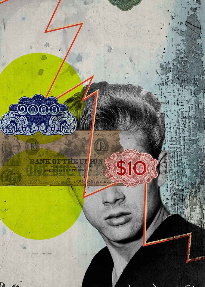 Public Figures Collection -- James Dean by Elo