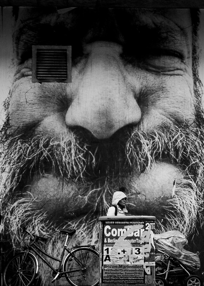'Beard' FACES, street photographs of Berlin by Swedis ...