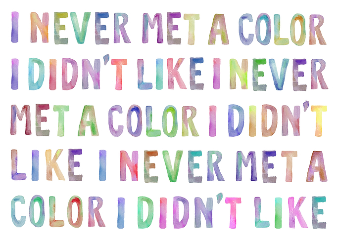 Colors Rule