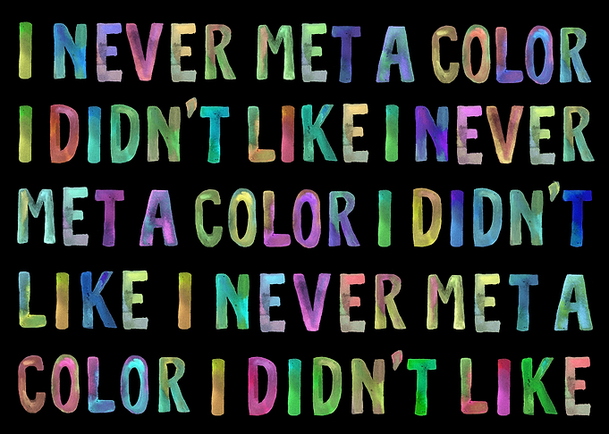 Colors Rule - neon version