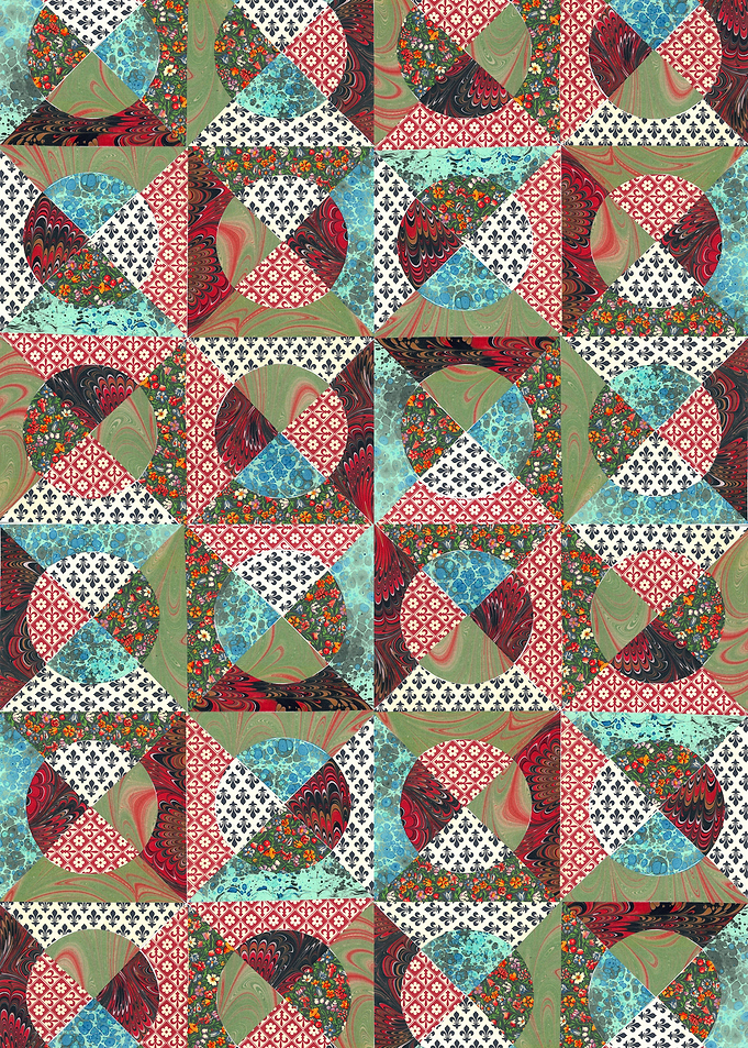 collage mix paper