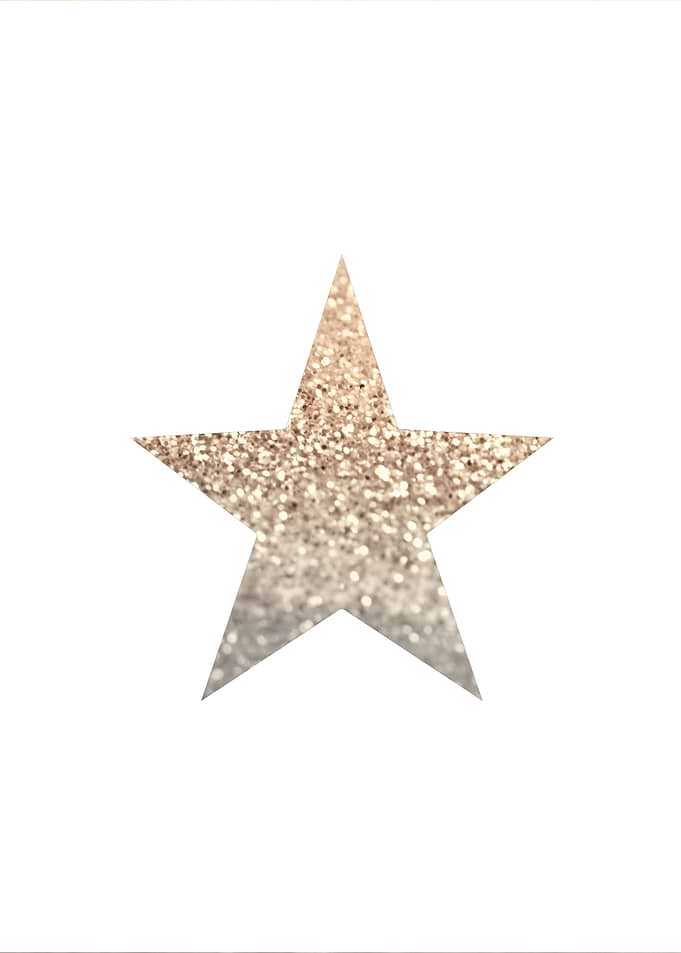 GATSBY GOLD STAR GLITTER