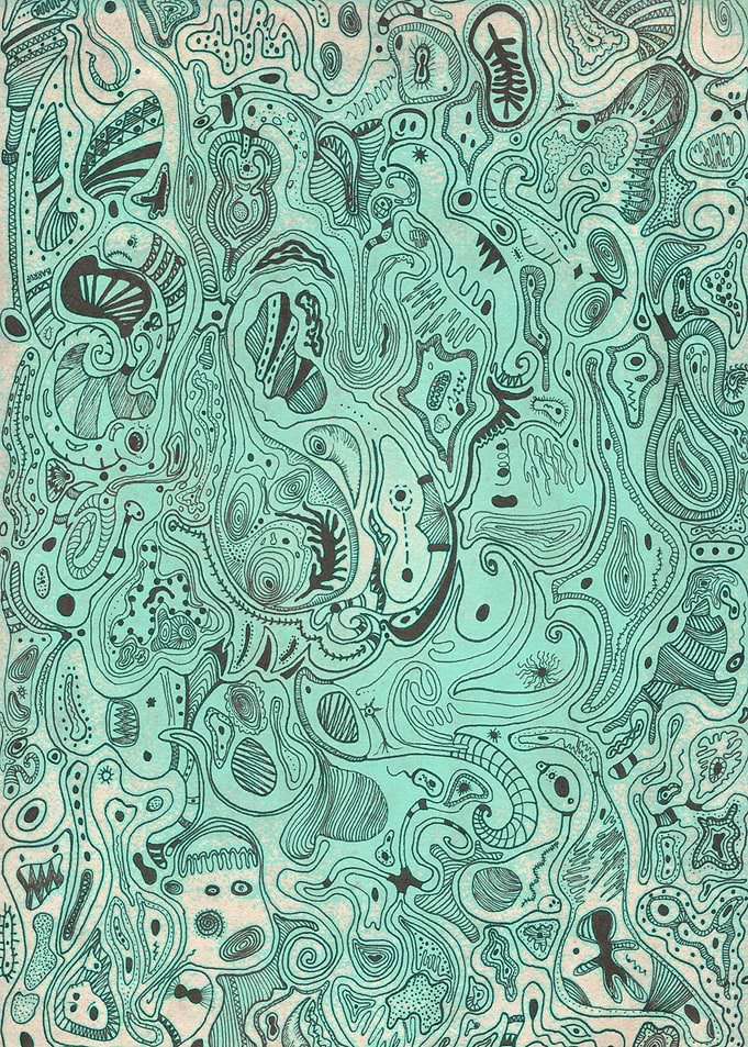 Histological section of my inner world (#4)