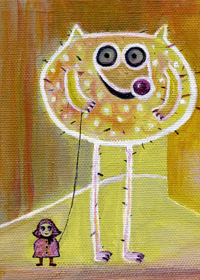 Girl with a friend