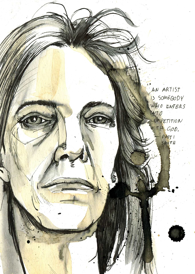Patti Smith in Coffee