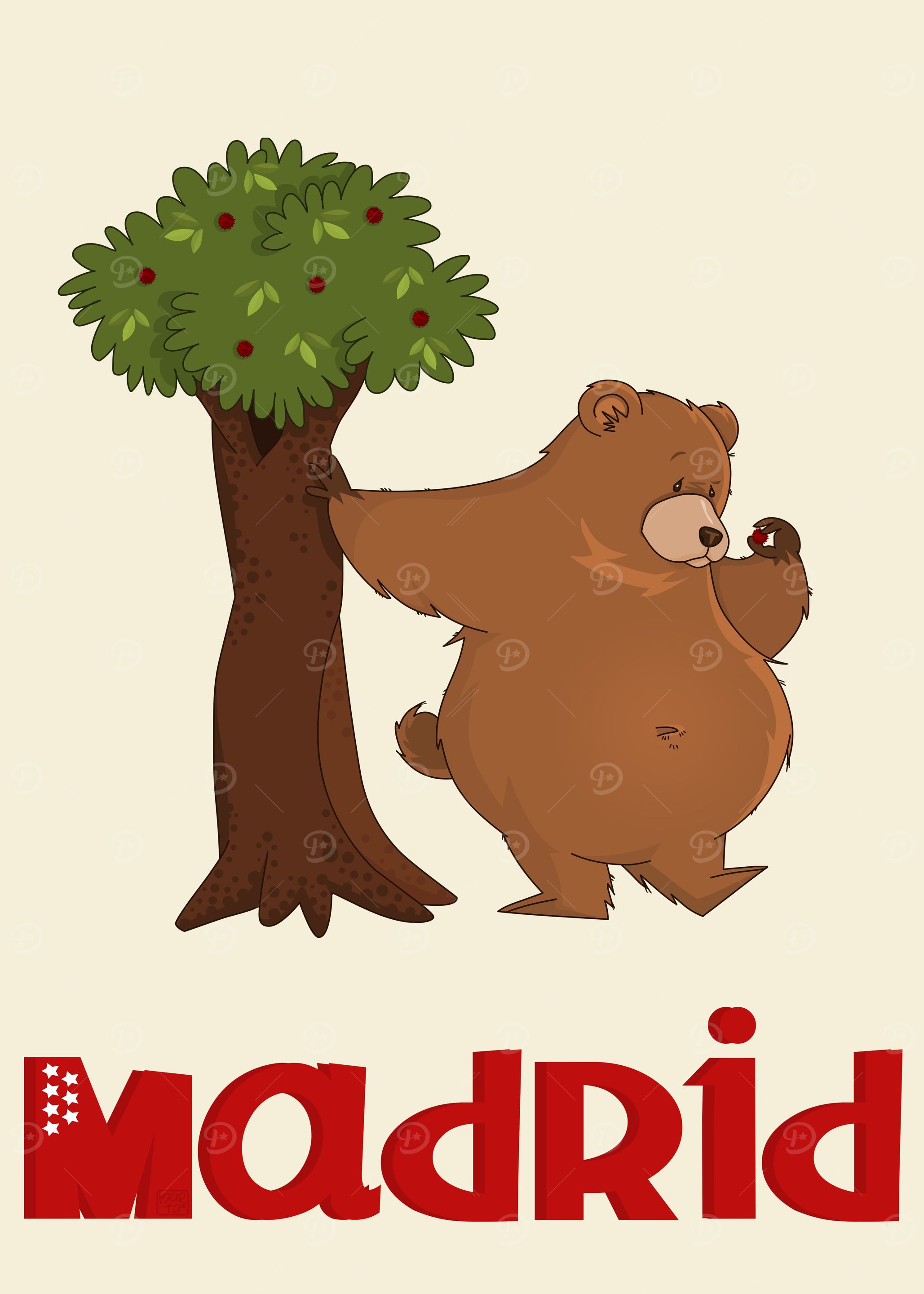 Madrid: Bear and Madrono