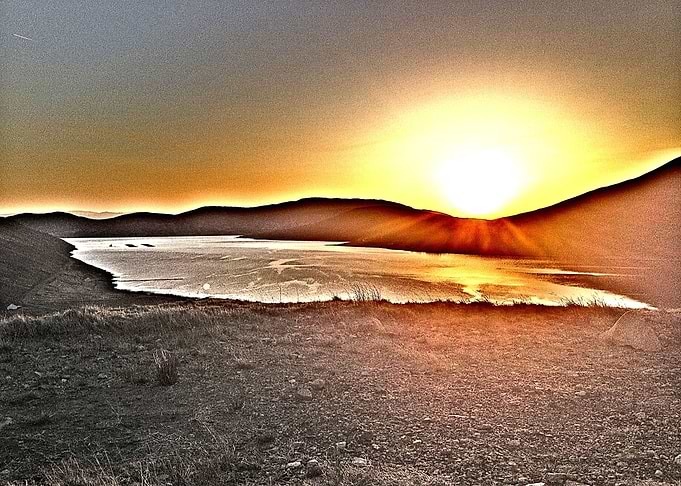 Sunset on Skye