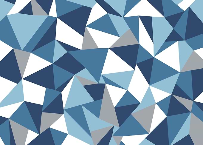 Abstraction Blue