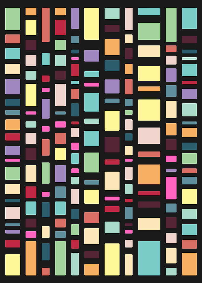 seventeen pattern (dark)